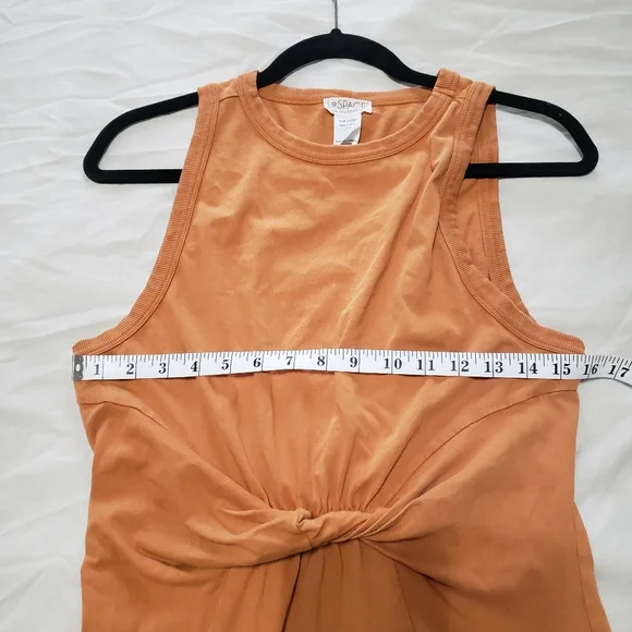 l*space Seaview Sleeveless Dress in Inka Gold size Medium - Picture 6 of 8